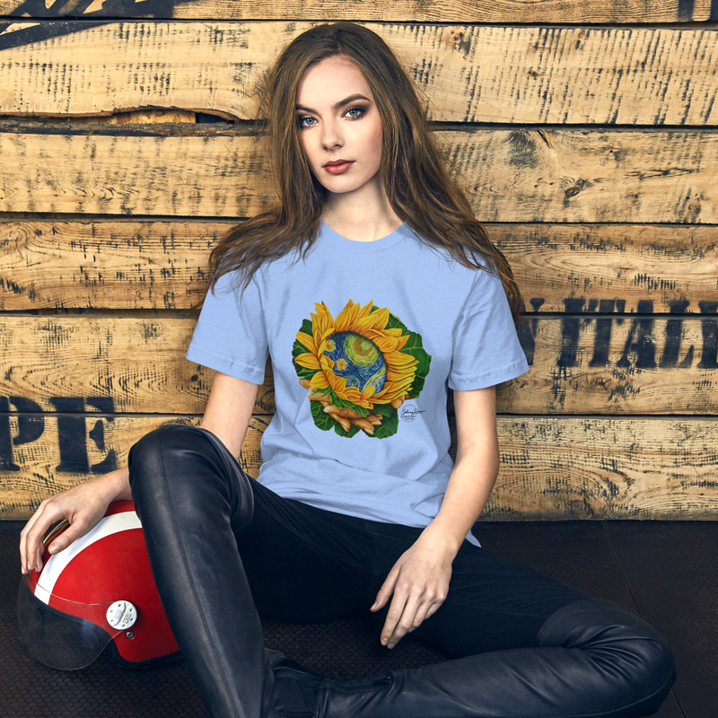 Homage - Unisex t-shirt – 2XL, Heather Carolina Blue