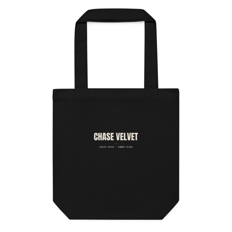 CHASE VELVET Tote mockup