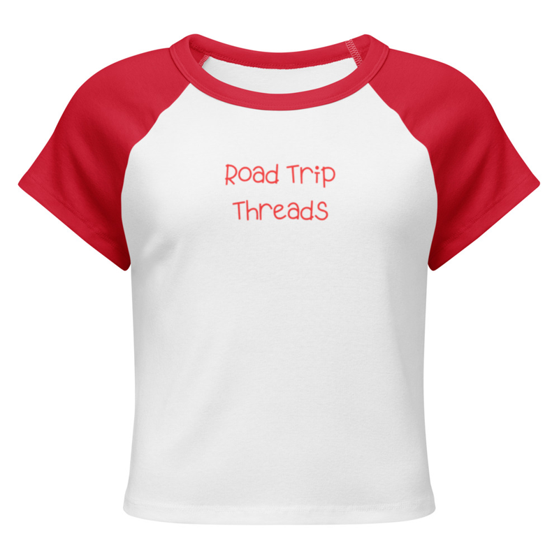 Women’s red road trip threads  