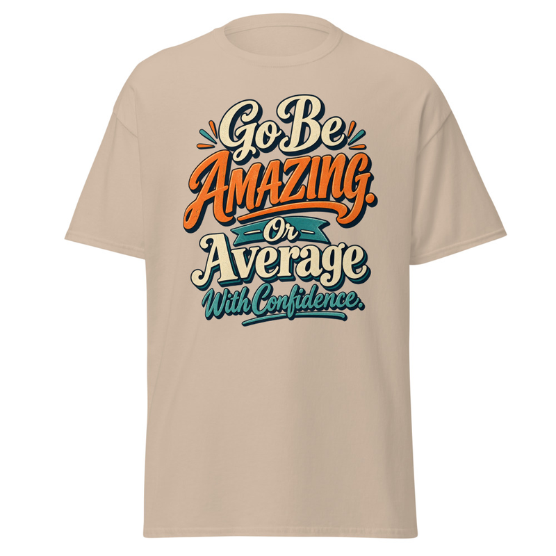Be Amazing - Unisex classic tee – 2XL, Sand