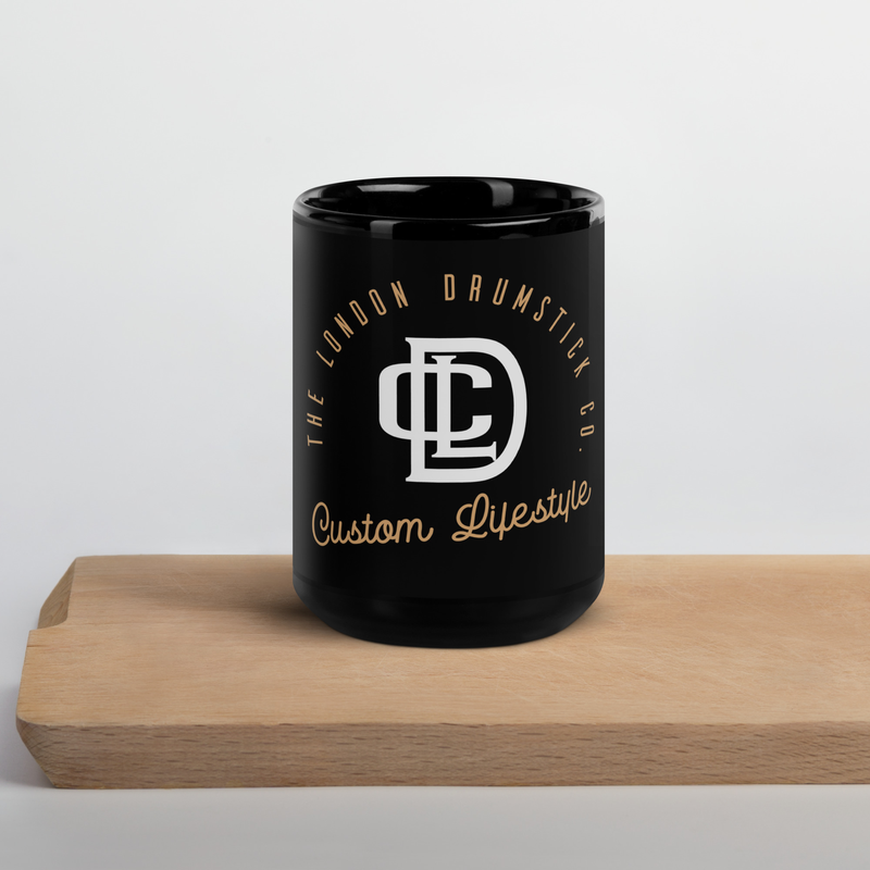 LDCO. Custom Lifestyle Black Glossy Mug