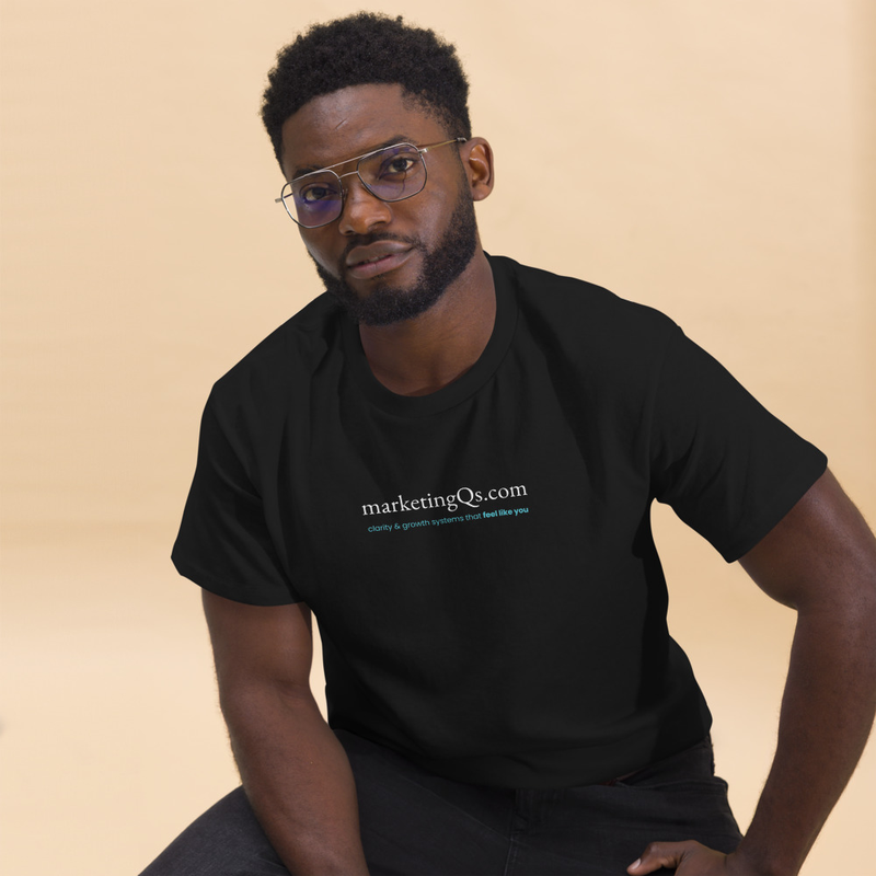 mQs Day One - Dark Promo T – S, Black