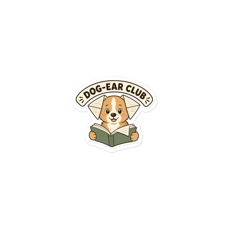 Dog-Ear Club Puppy Sticker — Floof