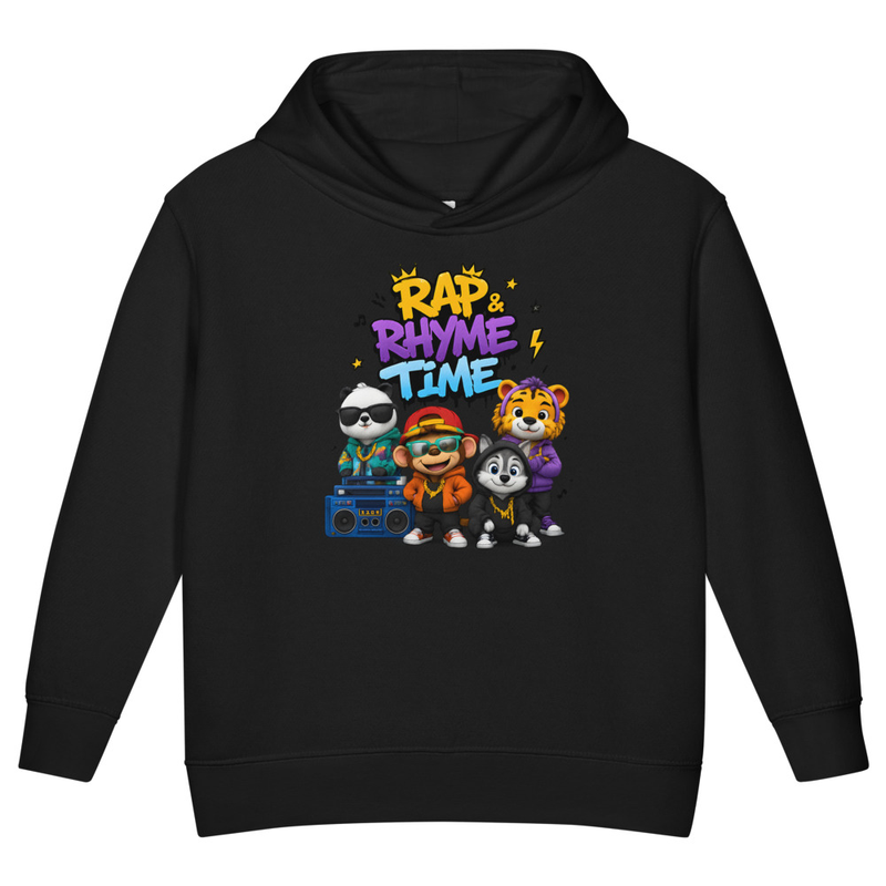 Rap & Rhyme Time Boombox Toddler Hoodie