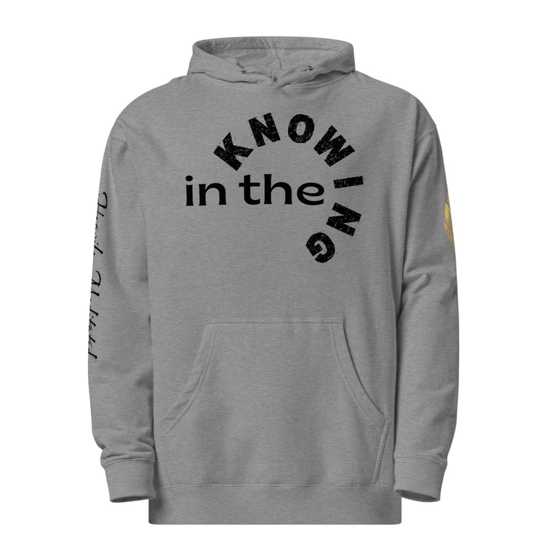 Soft Hoody - in the Knowing – L, Gunmetal Heather