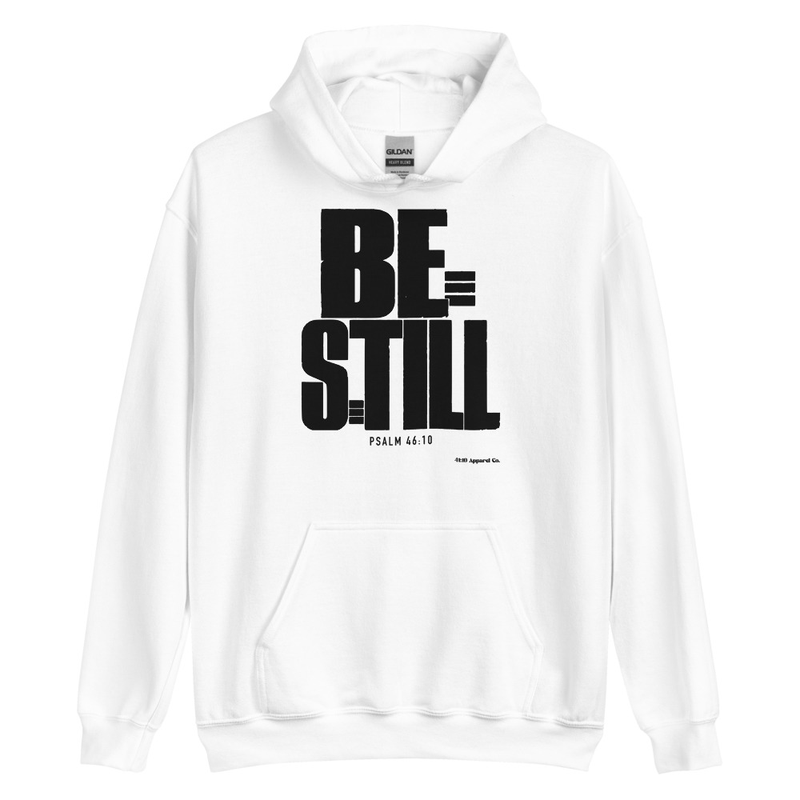 Be Still Hoodie – XL, White