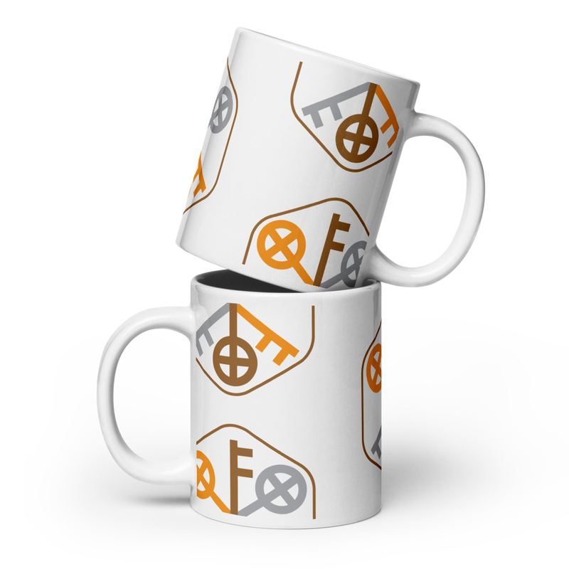 Section III.K (Third Key Commission) Pattern Mug — view 4