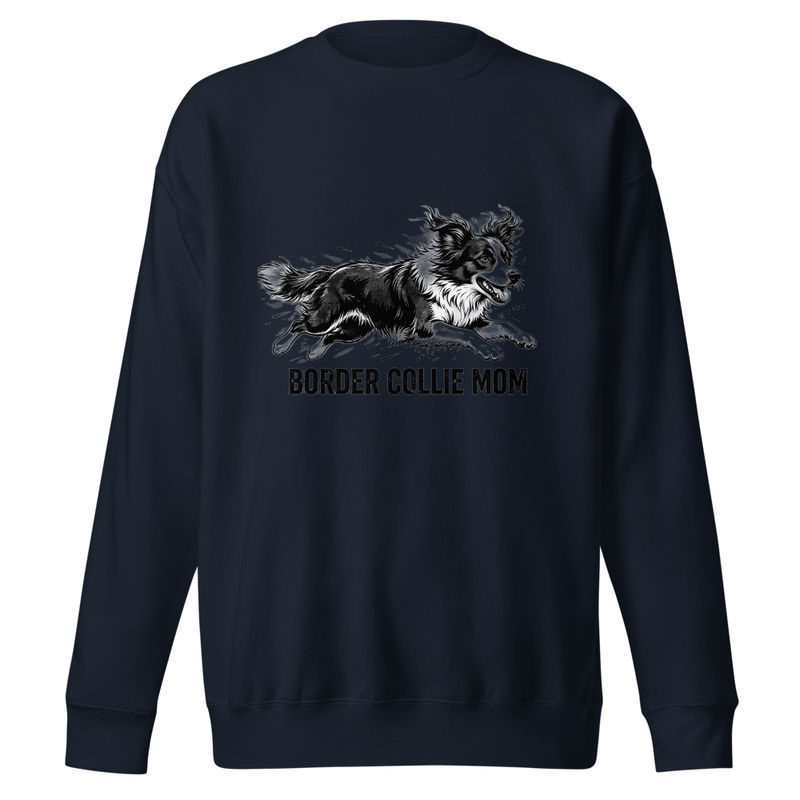 Unisex Premium Sweatshirt Border Collie Mom – view 3