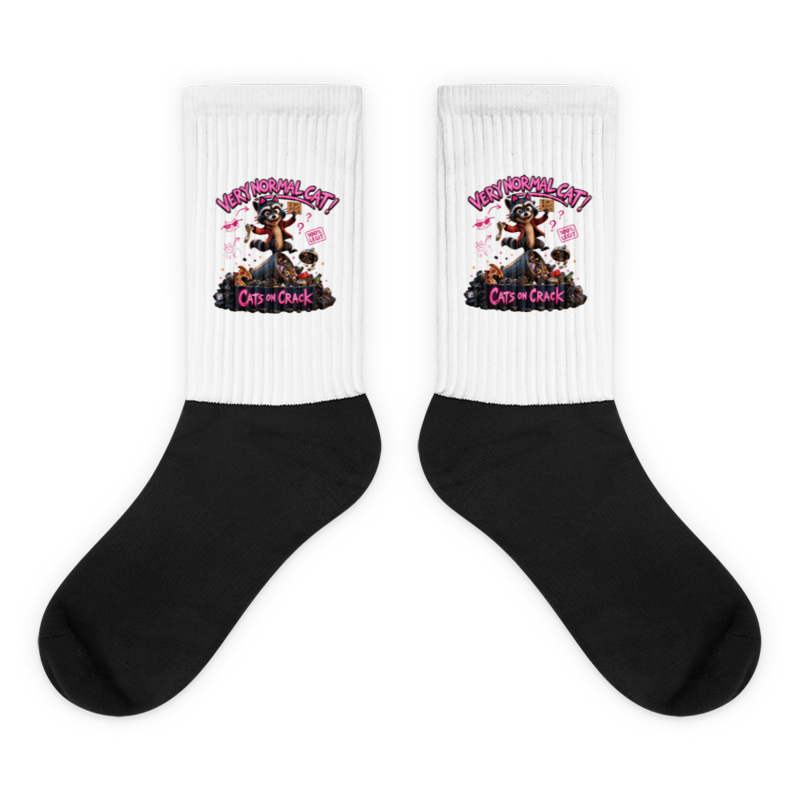 Very Normal Cat Socks
