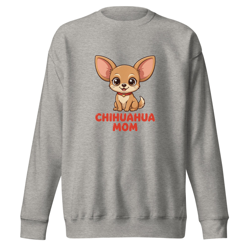Unisex Premium Sweatshirt Chihuahua Mom – view 1