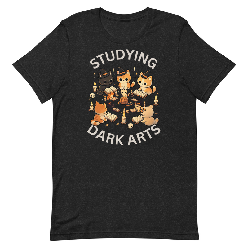 Studying Dark Arts Cat Lovers Unisex t-shirt