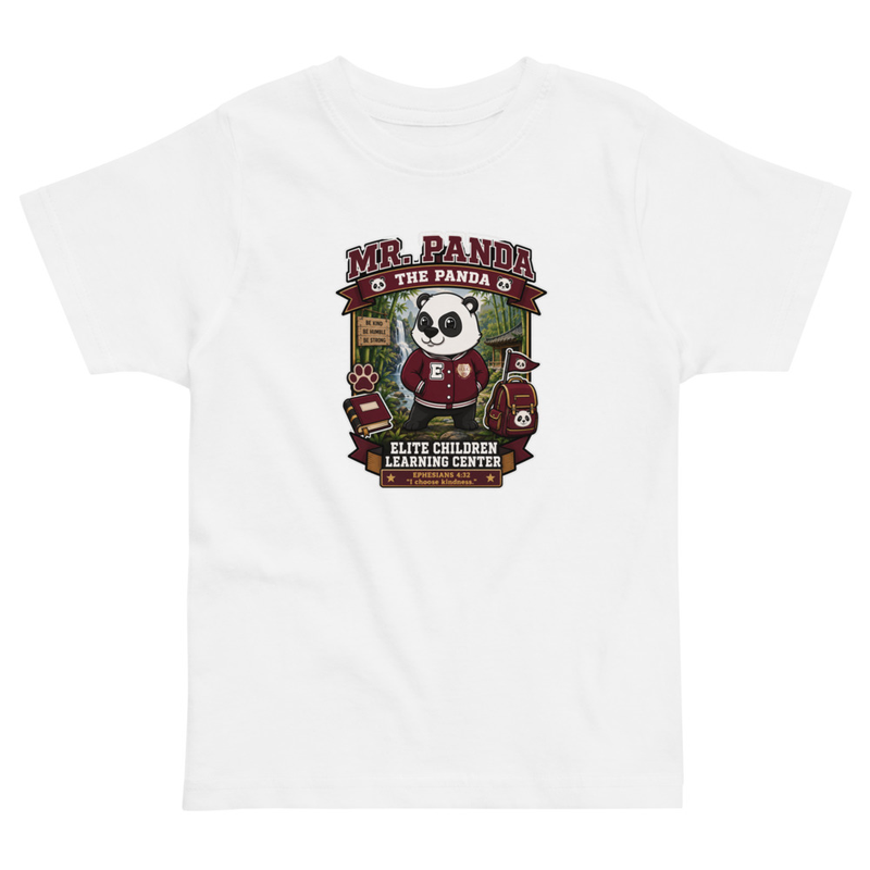 (Toddler) Mr. Panda – 2, White