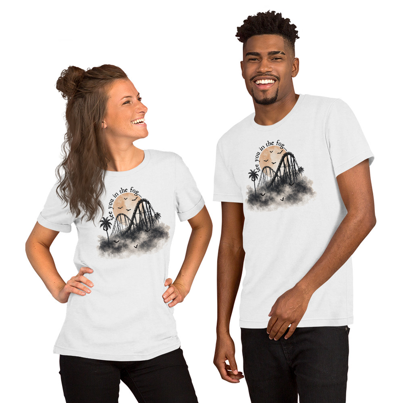 The Fog Tee – XS, Solid White Blend