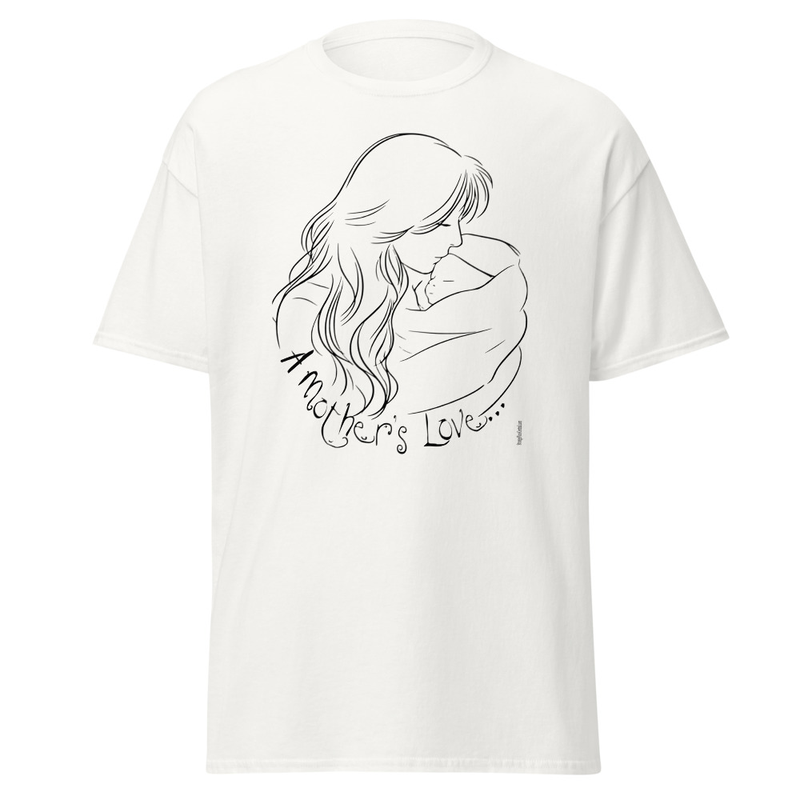 A Mother's Love (Black Writing) Gildan Unisex classic tee