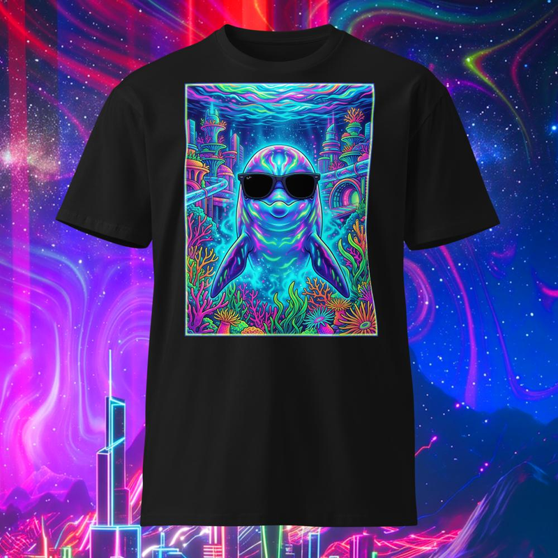 Animal Kingdom Hipster Dolphin