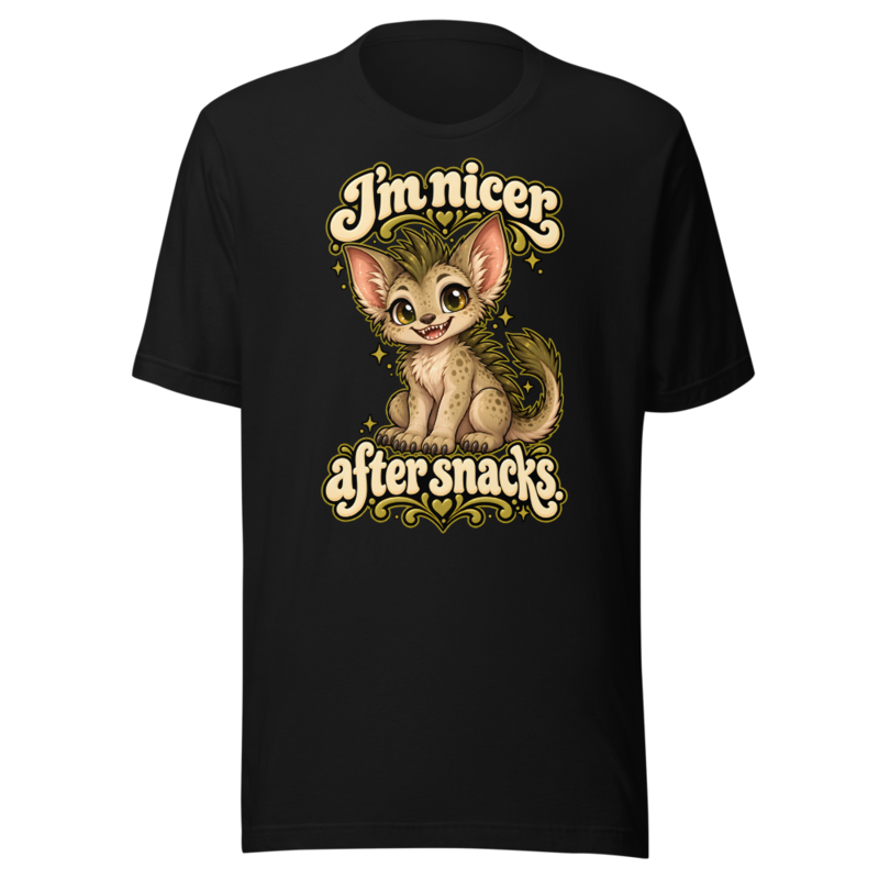 I'm nicer after snacks Tee
