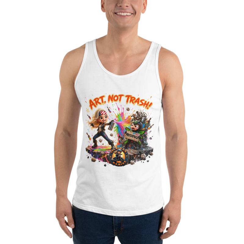 Art Not Trash Vest Tank