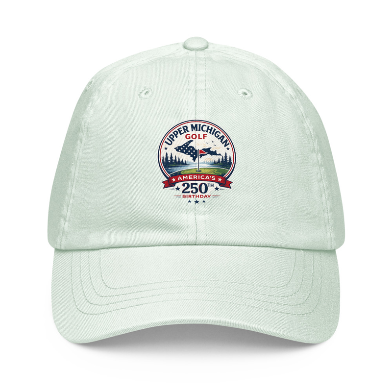 UP Golf #6 Pastel baseball hat – One size, Pastel Mint