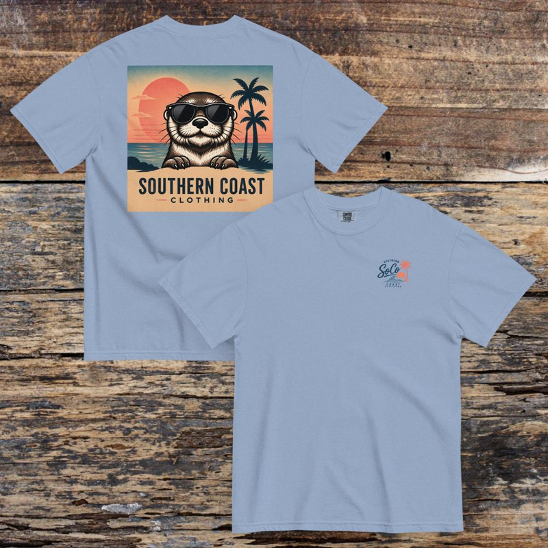 Retro Coastal Southern Coastal Comfort Colors®Unisex Tee from Southern Coast Clothing Co.