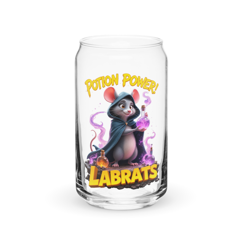 Elixir Wiskermore Potion Power 16oz Can Glass