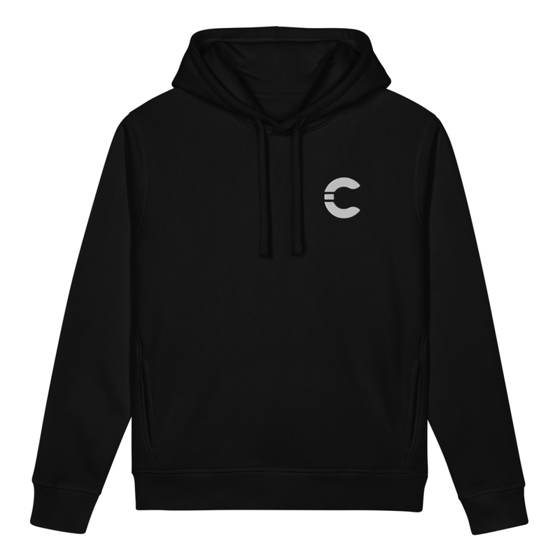 Unisex organic side pocket hoodie