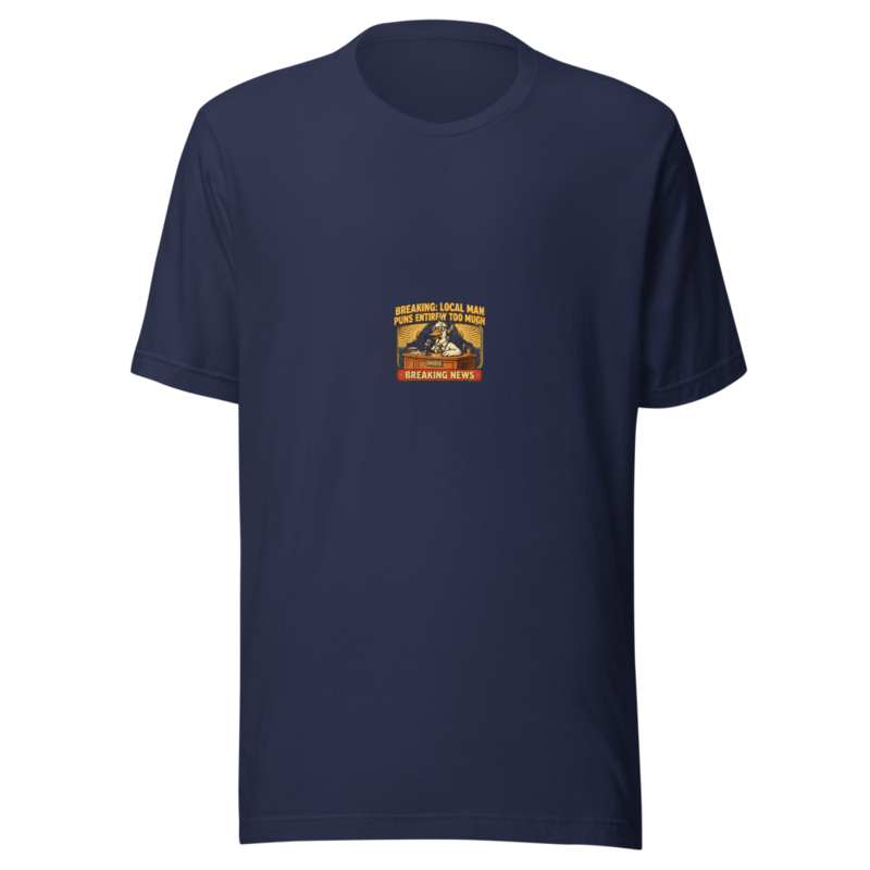 RetroPuns — Breaking News Puns Tee