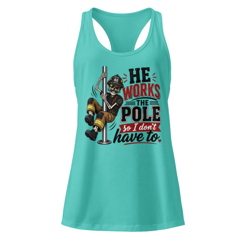 Women’s Pole Proxy Tank [womens] [womens tank] — Tahiti Blue