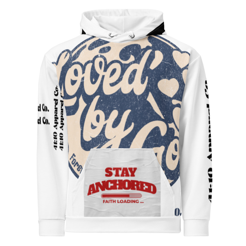 All-Over “God Is With Me” Hoodie