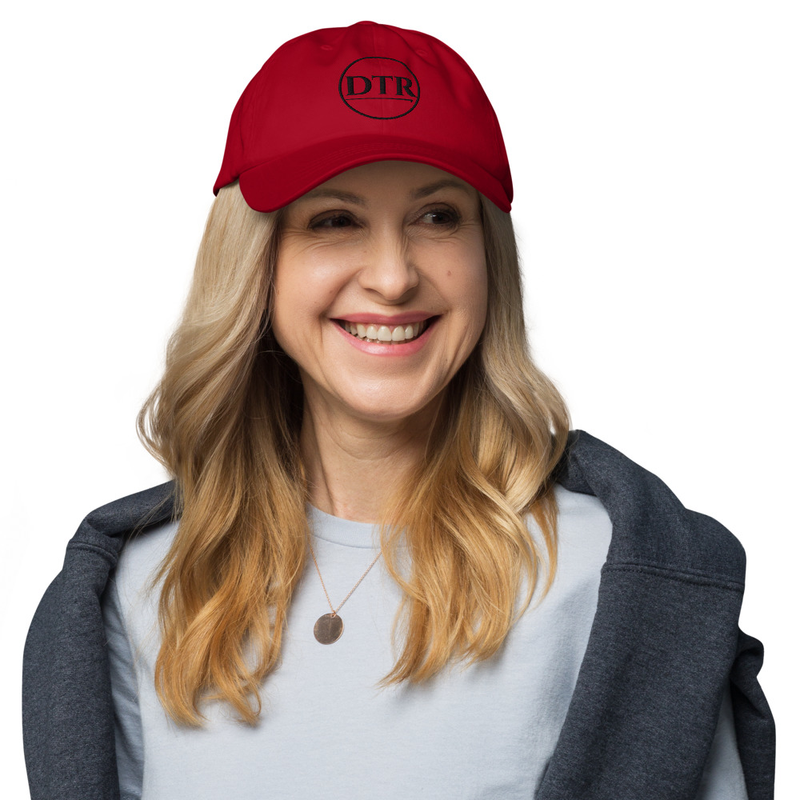 Dad Hat Black Logo