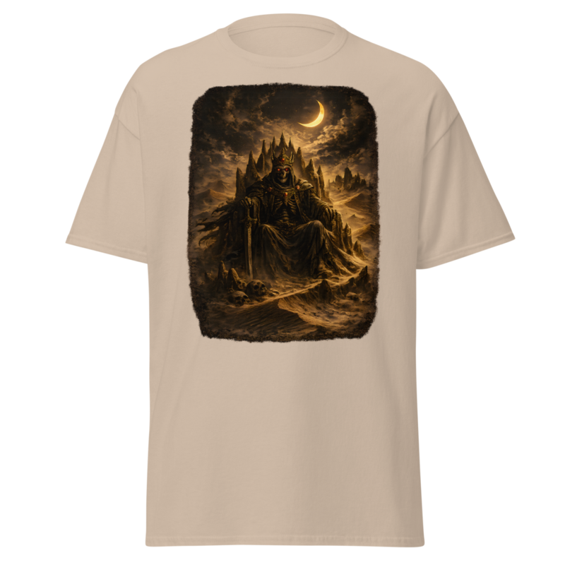 Undead King on a Desert Throne