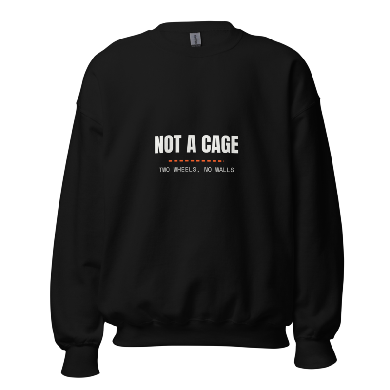 NOT A CAGE Crewneck mockup