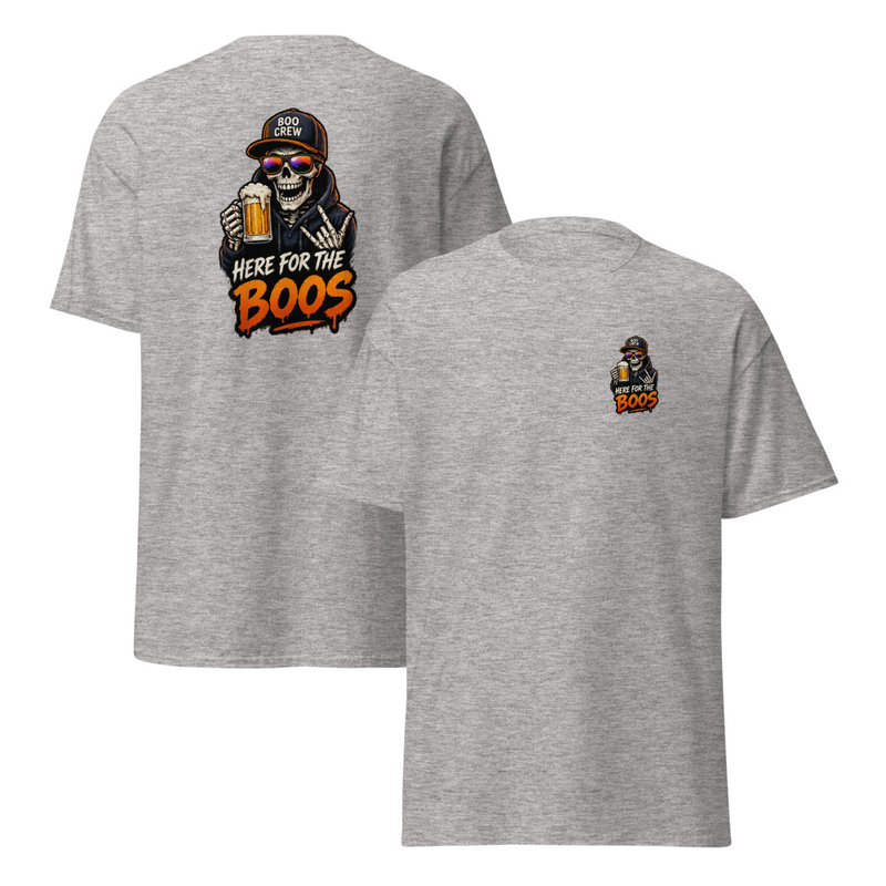 BMT Apparel Here for the Boos Unisex classic tee – S, Sport Grey