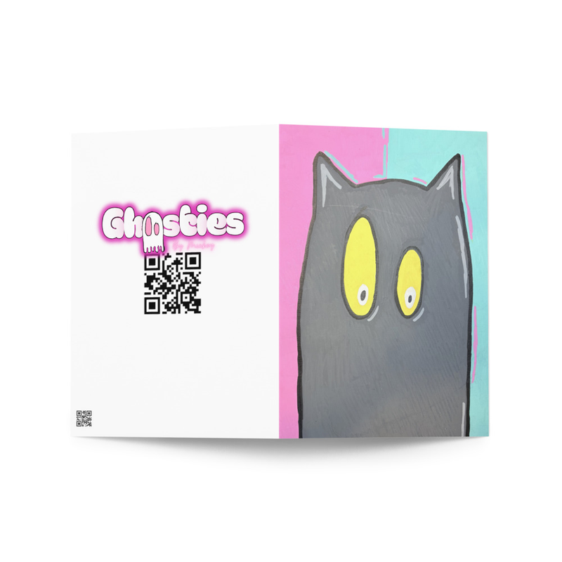 Kitty Greeting card