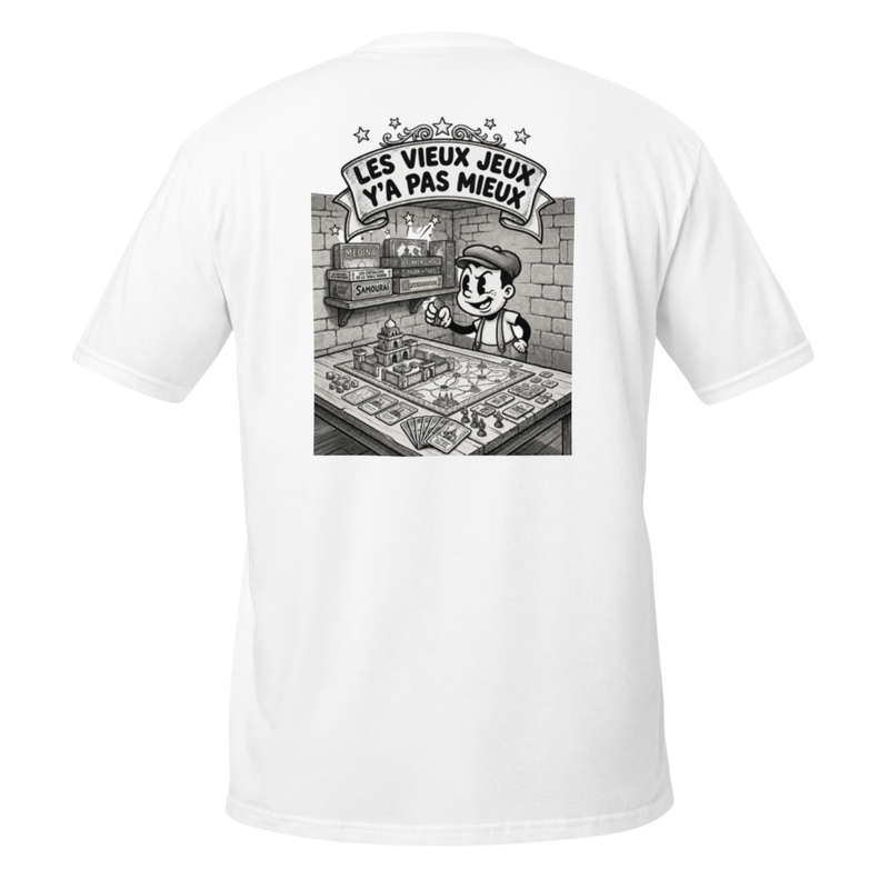T shirt les vieux jeux