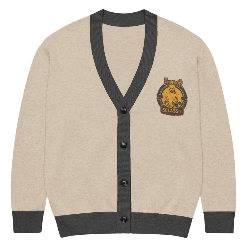 Lion of Judah Knitted cardigan  – M, Custom