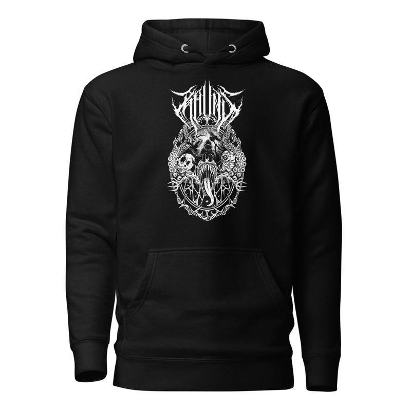 RAVNS "Orphan's Grimoire" Hoodie (Black/White)