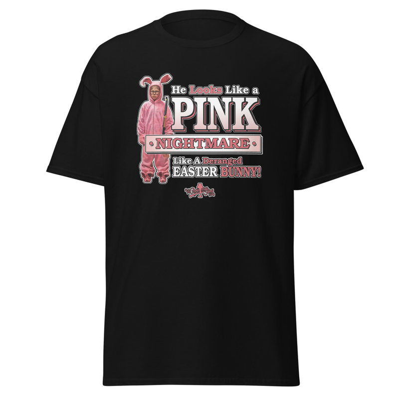 Pink Nightmare Bunny Suit T-Shirt Ralphie | A Christmas Story Family™ 