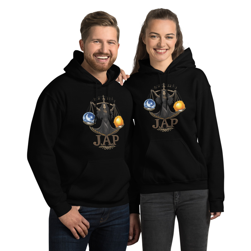 J.A.P Goddess Unisex Hoodie – S, Black