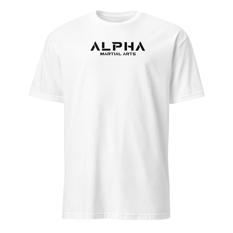 White Alpha Tee – Image 1