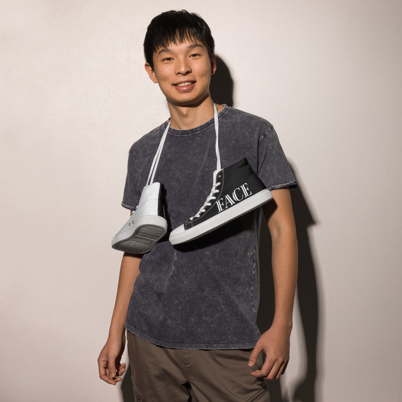Men's FaceLess Canvas Hi-Tops