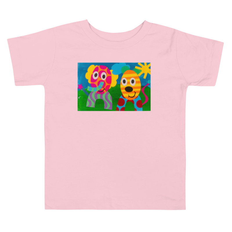 The Elephant & Cheetah - Toddler Tee – Image 3