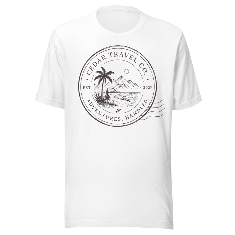 Adventures Handled Tee – 3XL, White
