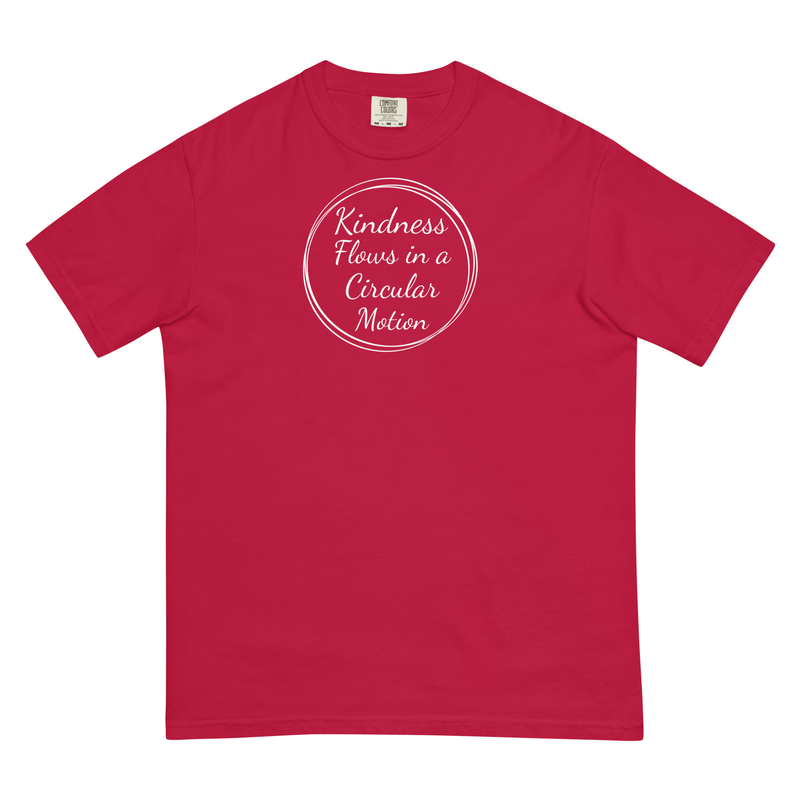 Kindness Flows Unisex garment-dyed heavyweight t-shirt