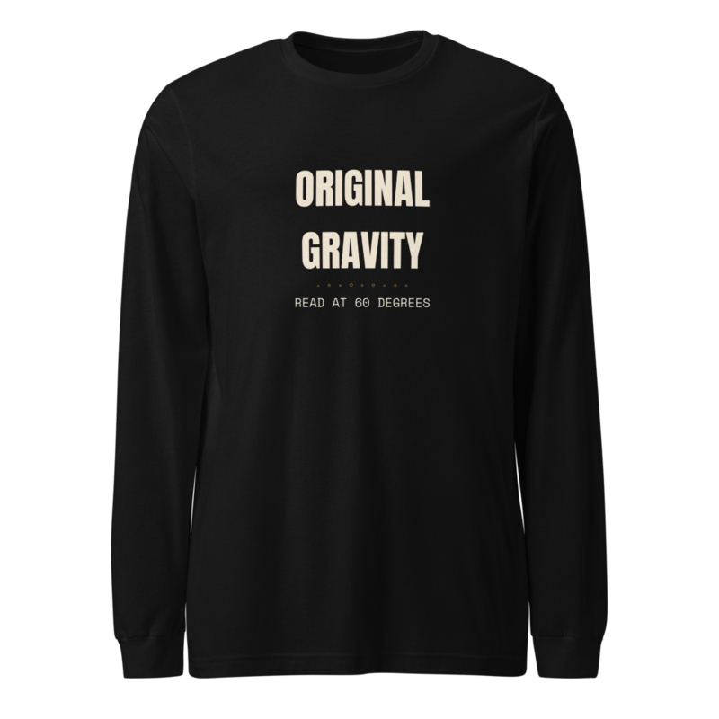 ORIGINAL GRAVITY Long Sleeve mockup