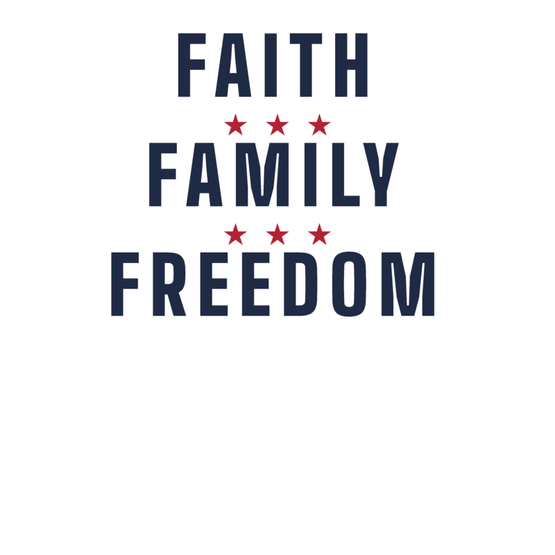 Faith, family, freedom hoodie — Size: M, Color: Heather Navy