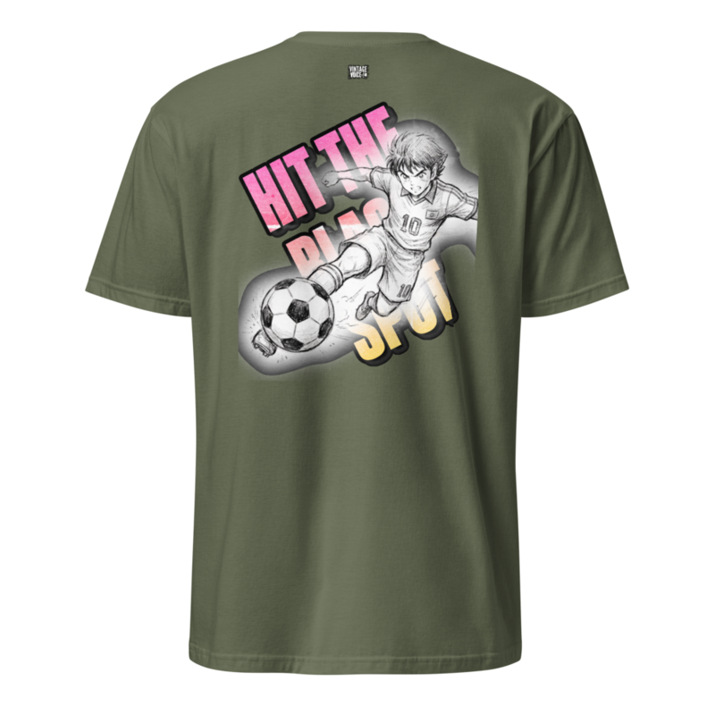 Hit the BLACK SPOT (Back Print)  – S, Military Green