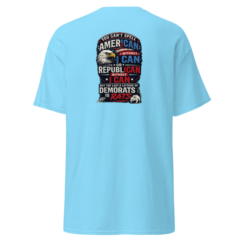 DemocRAT Political Humor Unisex classic tee – S, Sky