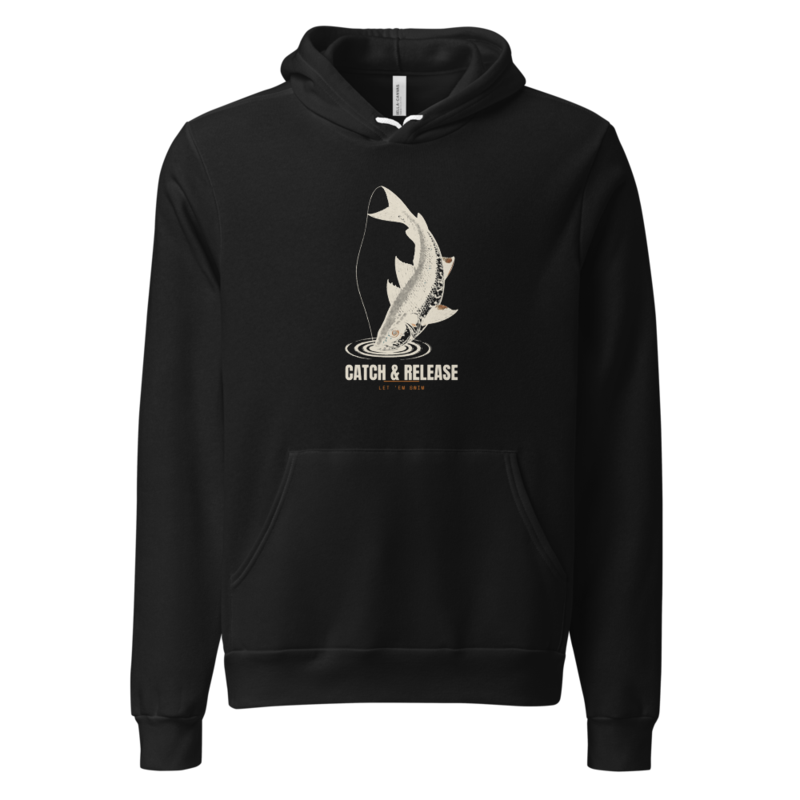 Catch and Release Hoodie — Kayak Fishing merch