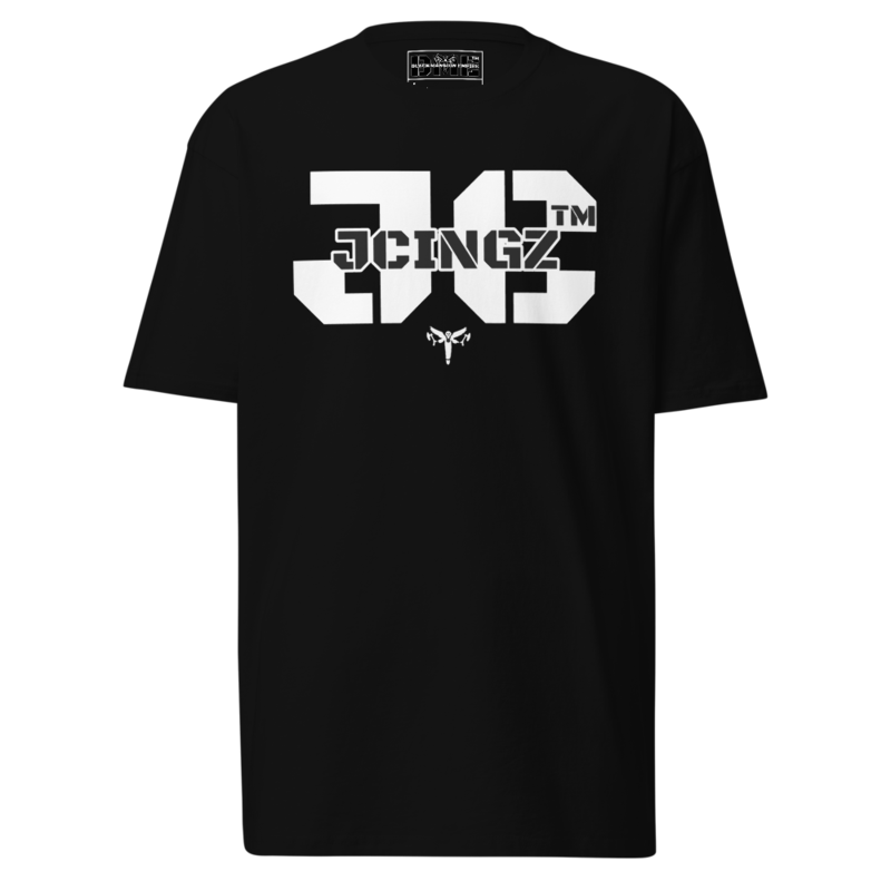 JCINGZ "BLACK OUT" - HEAVYWEIGHT T-SHIRT