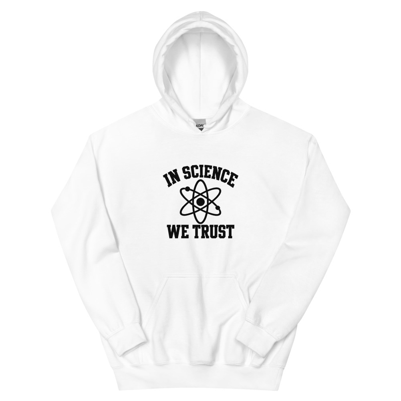 In Science We Trust Hoodie product view 10